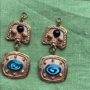 Vermeil Drop Earrings